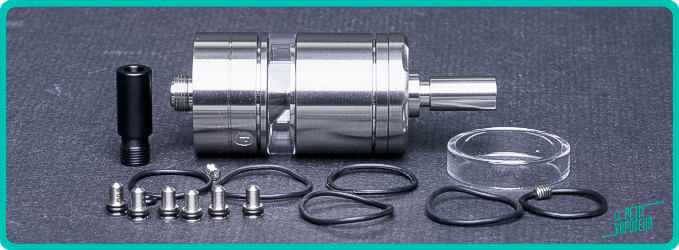 Contenu de l'Atomiseur Muted RTA